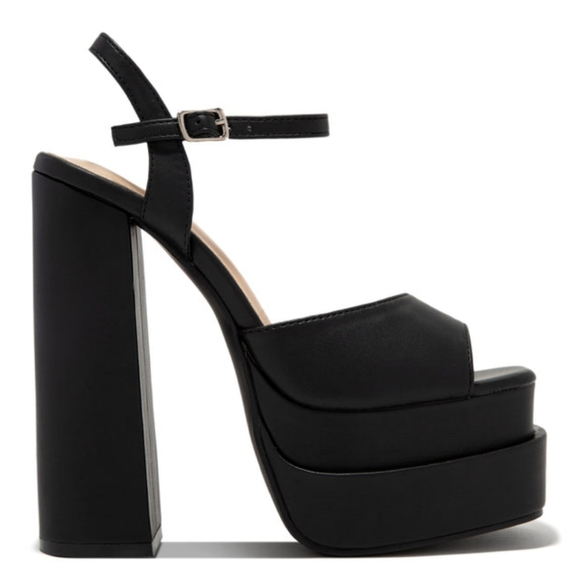 𝙇𝙖𝙨𝙩 8.5 & 9🖤𝑻𝒊𝒇𝒇𝒂𝒏𝒚 𝑷𝒍𝒂𝒕𝒇𝒐𝒓𝒎 - BLACK - Picture 2 of 7